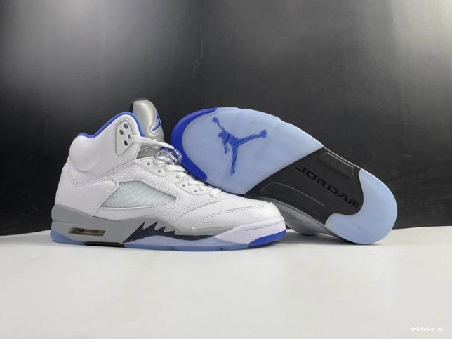 Reps TB White Jordan Stealth Air 5 Retro DD0587-140 (2021) 0812